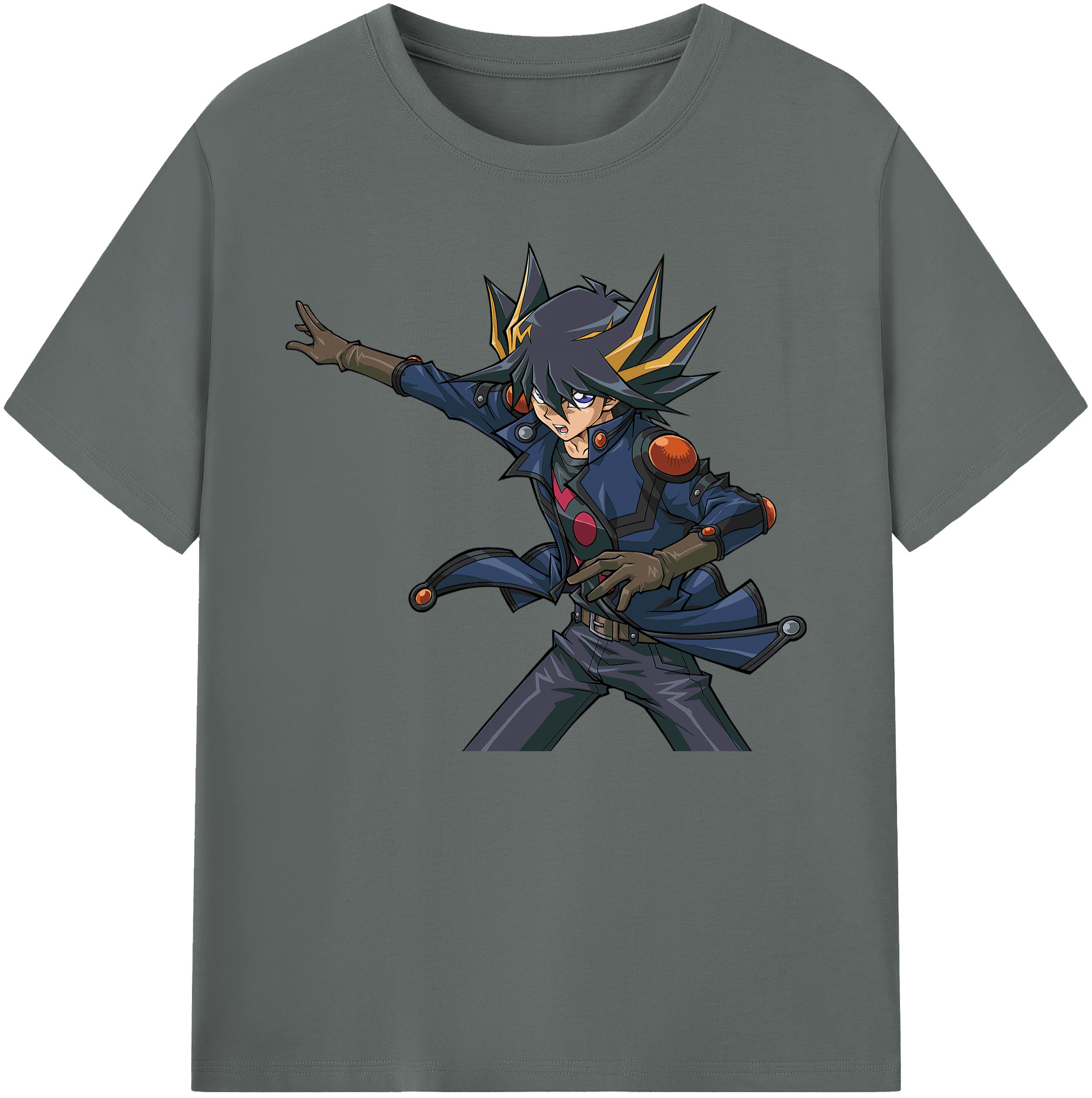（画像用） 遊☆戯☆王 Yu-Gi-Oh! 綿100％ メンズ半袖Tシャツ｜肌触りやわらか＆通気性